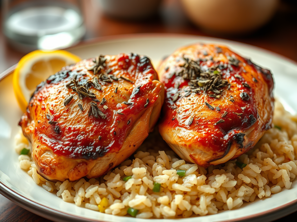 Low FODMAP Lemon Chicken and Rice
