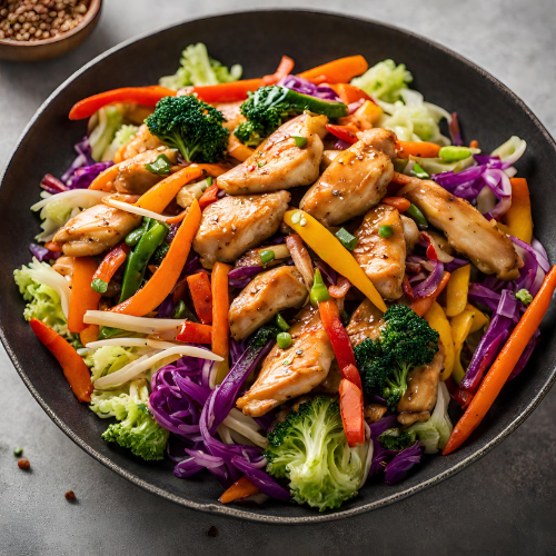 Paleo Chicken and Vegetable Stir Fry