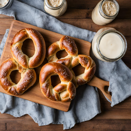 Sourdough Discard Soft Pretzels