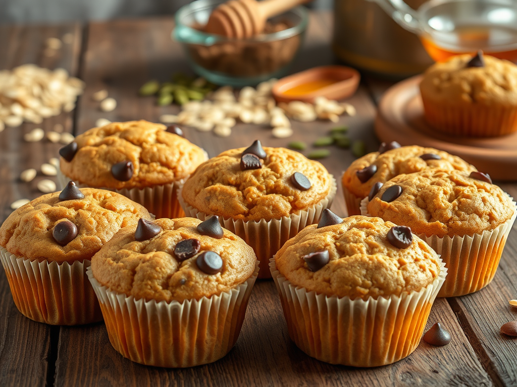 High-Protein Iron Boost Blender Muffins