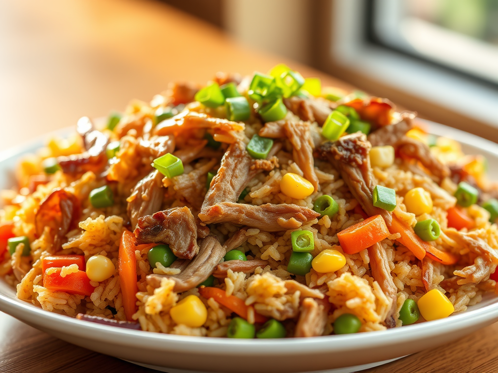 Pulled Pork Fried&nbsp;Rice